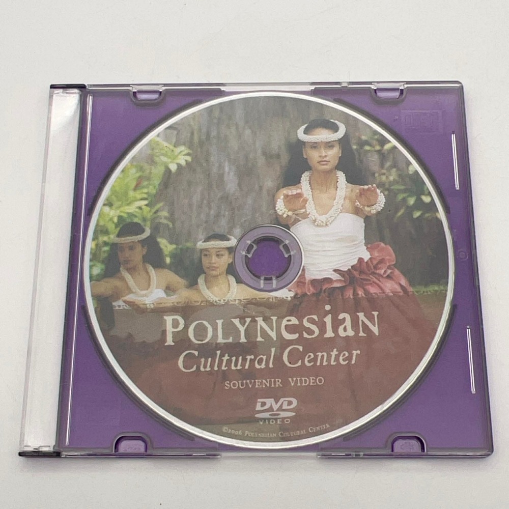 Polynesian Cultural Center Souvenir Video DVD 2006 Hawaii Travel Hula Dancing